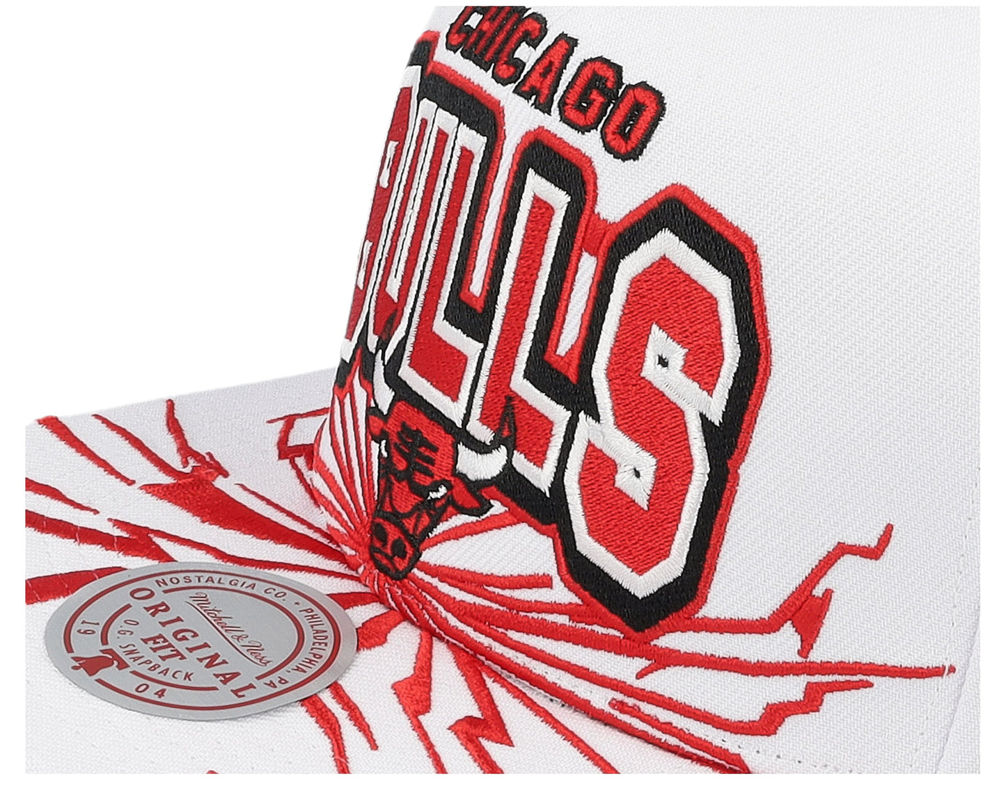 Men's Mitchell & Ness NBA Aftershock Snapback Bulls