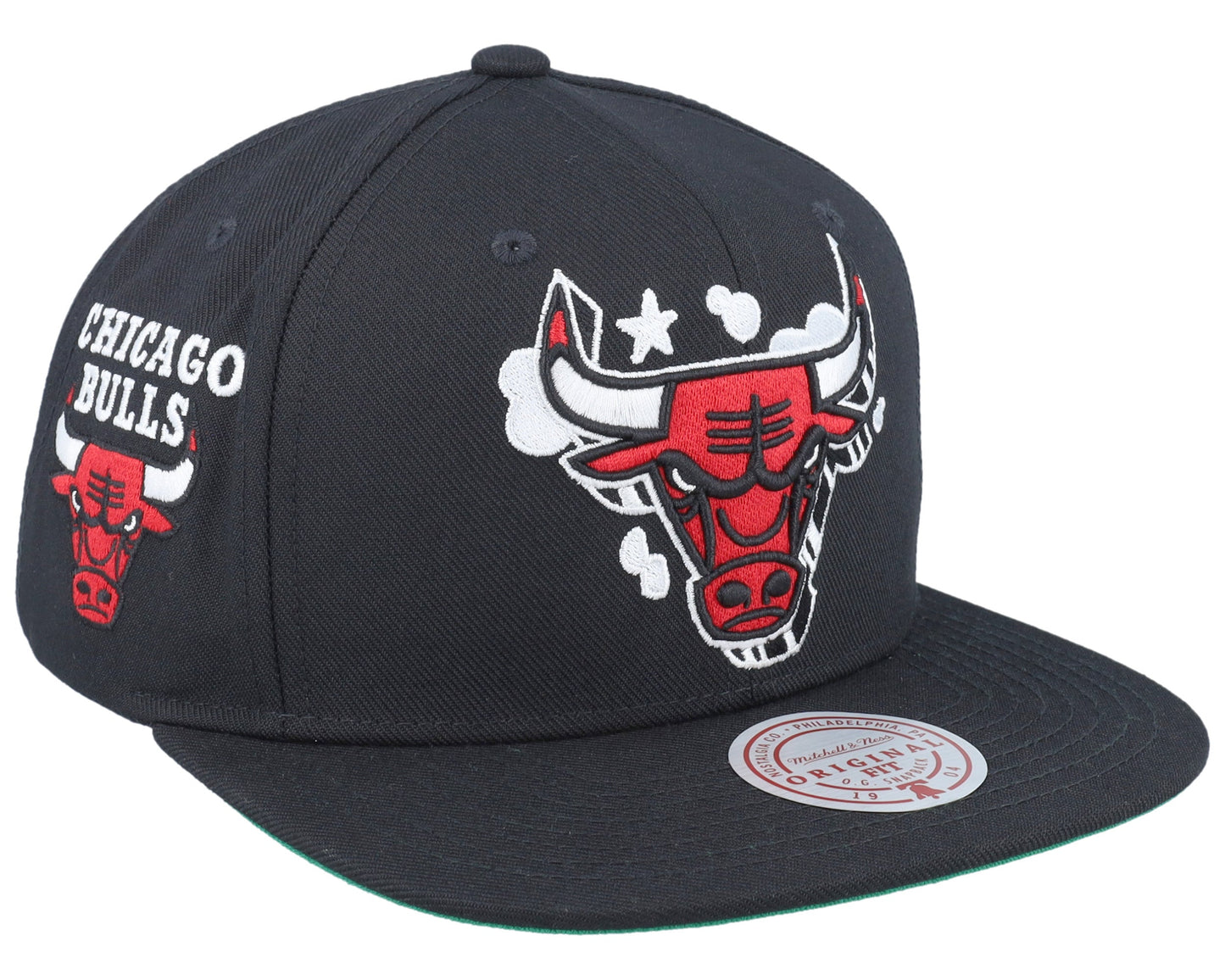 Men's Mitchell & Ness NBA Gshadow Snapback Bulls