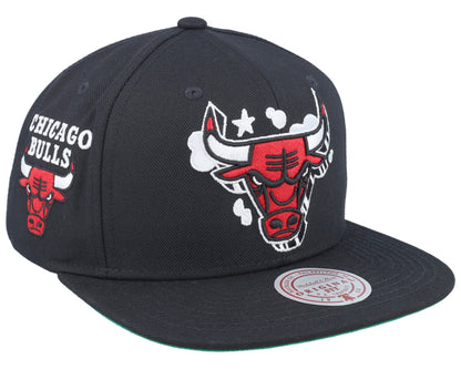 Mitchell & Ness Men's NBA Gshadow Snapback Bulls Snapback Caps