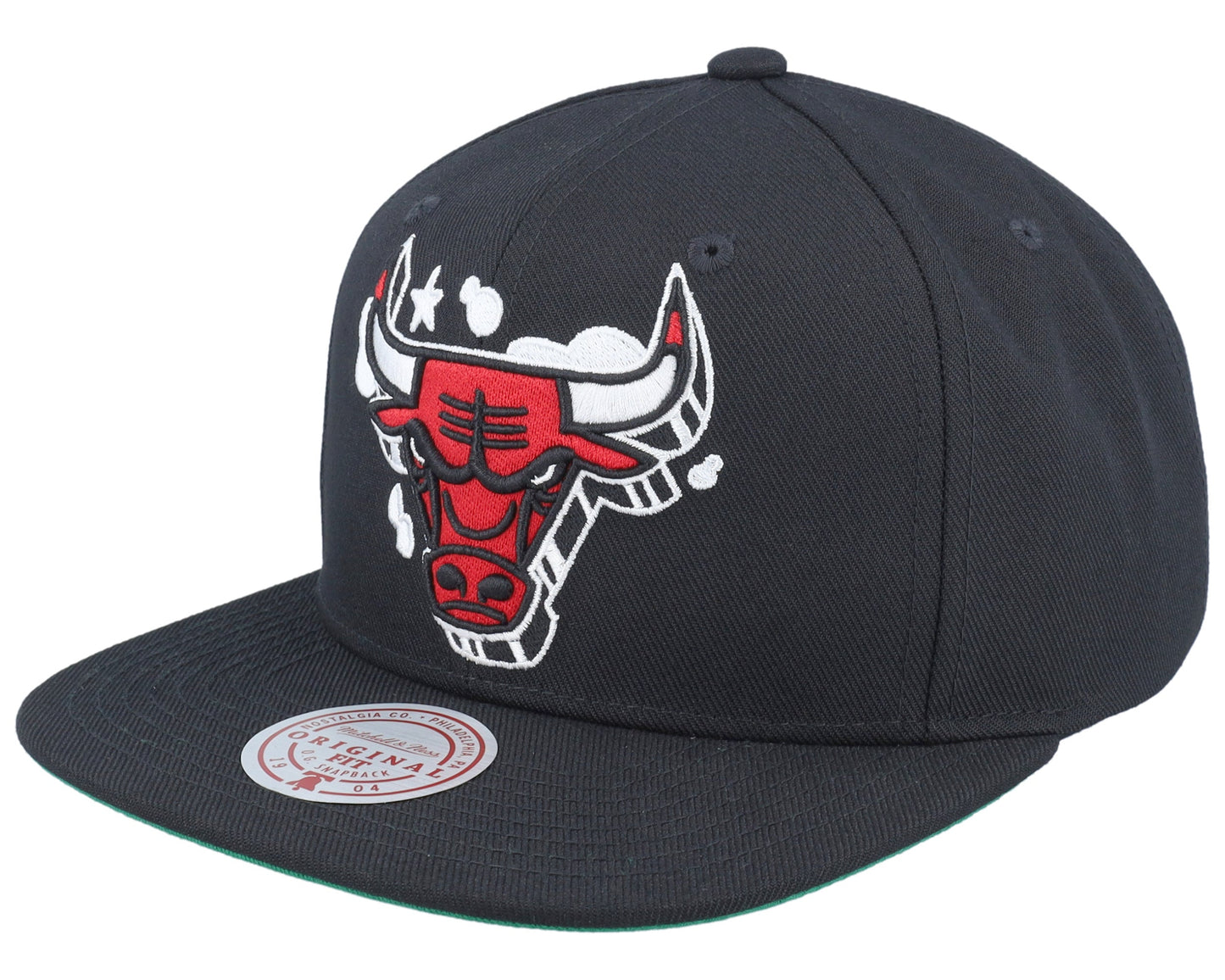 Men's Mitchell & Ness NBA Gshadow Snapback Bulls