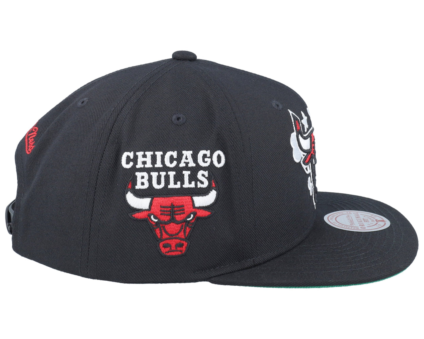 Men's Mitchell & Ness NBA Gshadow Snapback Bulls