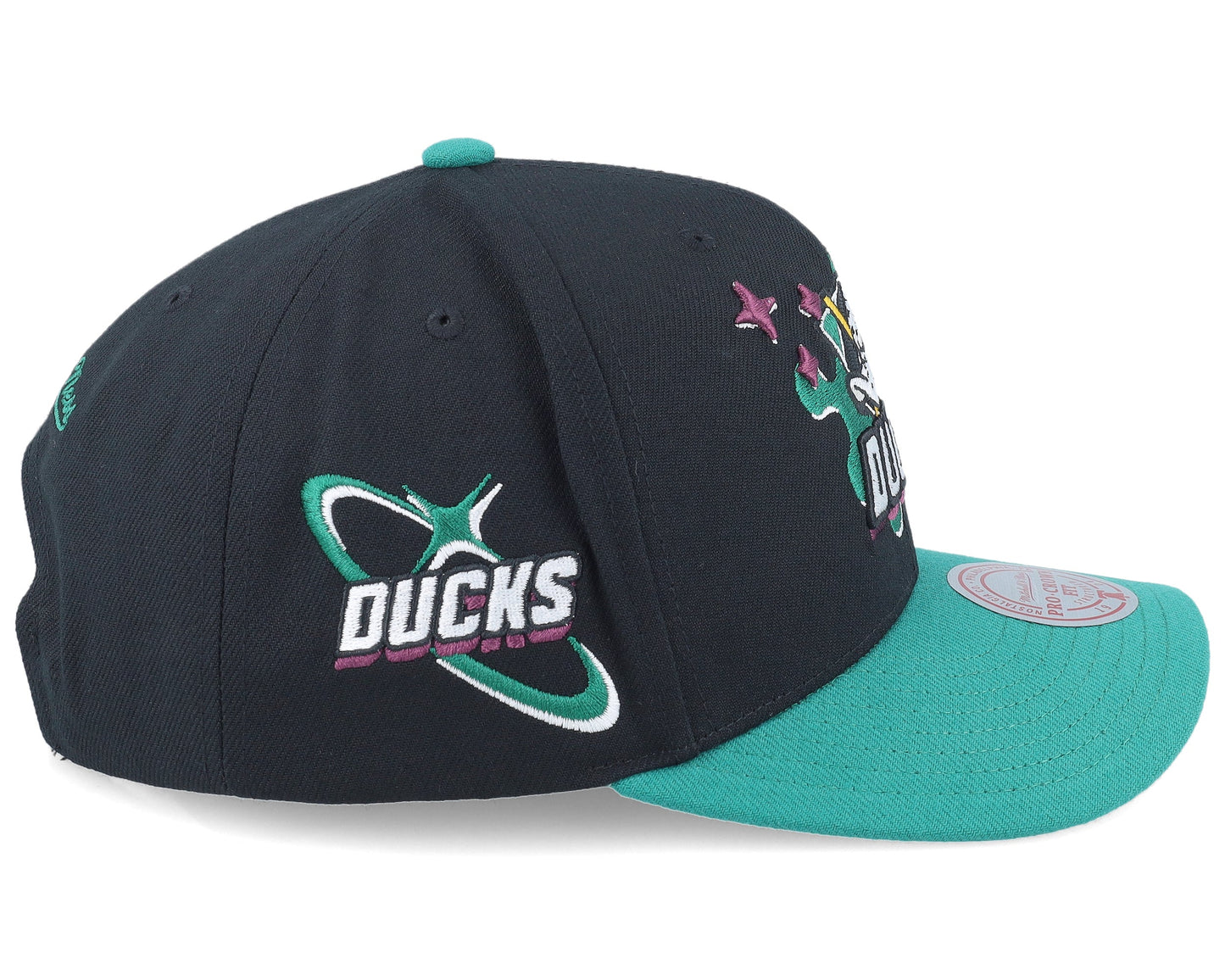 Men's Mitchell & Ness Nhl Groove Drip Pro Snapback Vntg Ducks