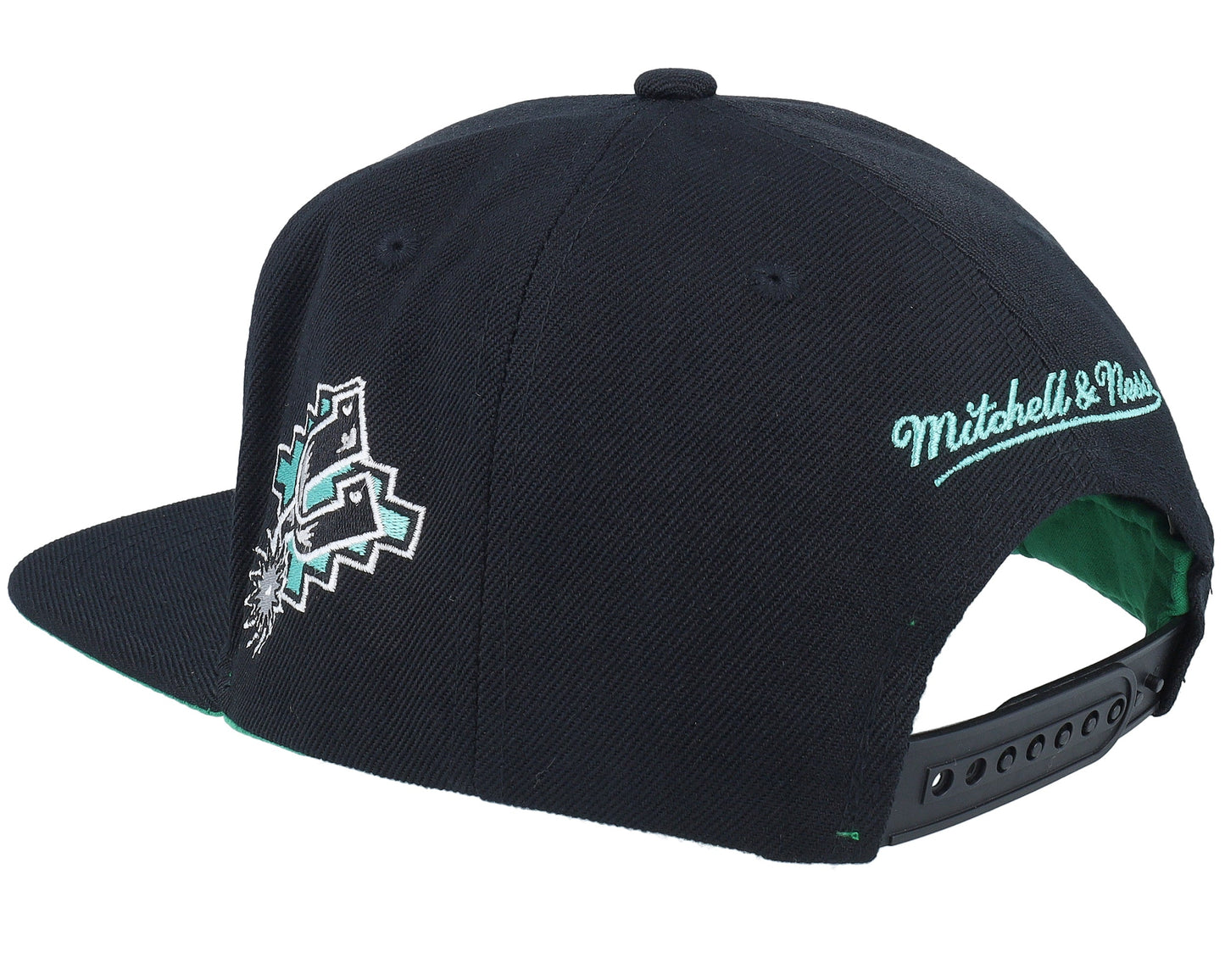 Men's Mitchell & Ness NBA Triple Play Snapback Hwc Spurs