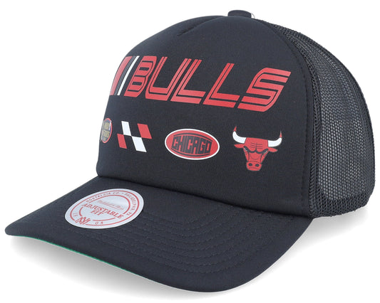 Men's Mitchell & Ness NBA Speedway Trucker Hwc Bulls