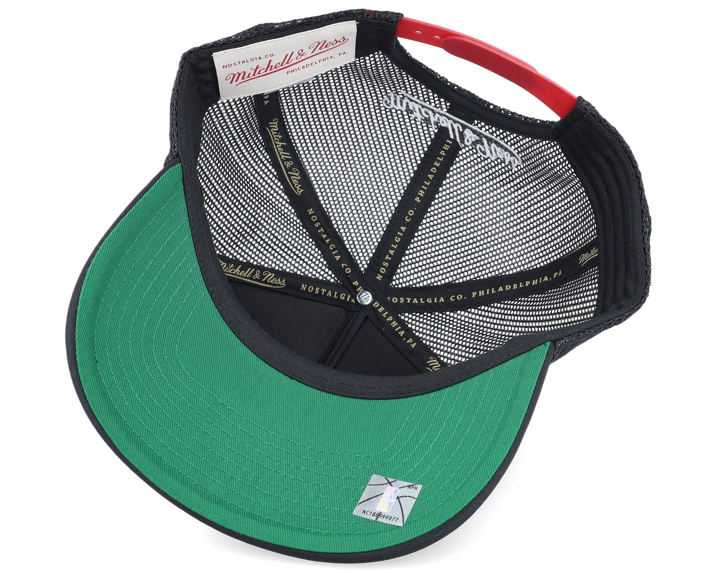 Men's Mitchell & Ness NBA Speedway Trucker Hwc Bulls