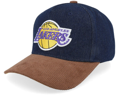 Mitchell & Ness Men's NBA D-Stressed Pro Snapback Lakers Snapback Caps