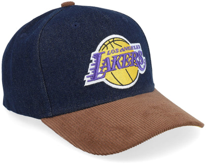 Mitchell & Ness Men's NBA D-Stressed Pro Snapback Lakers Snapback Caps
