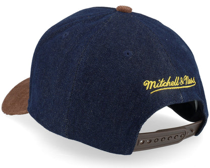 Mitchell & Ness Men's NBA D-Stressed Pro Snapback Lakers Snapback Caps