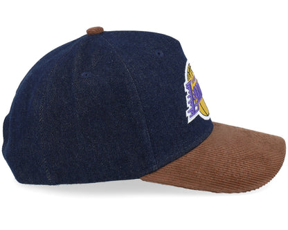 Mitchell & Ness Men's NBA D-Stressed Pro Snapback Lakers Snapback Caps