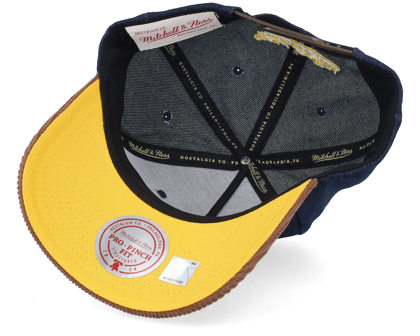 Men's Mitchell & Ness NBA D-Stressed Pro Snapback Lakers
