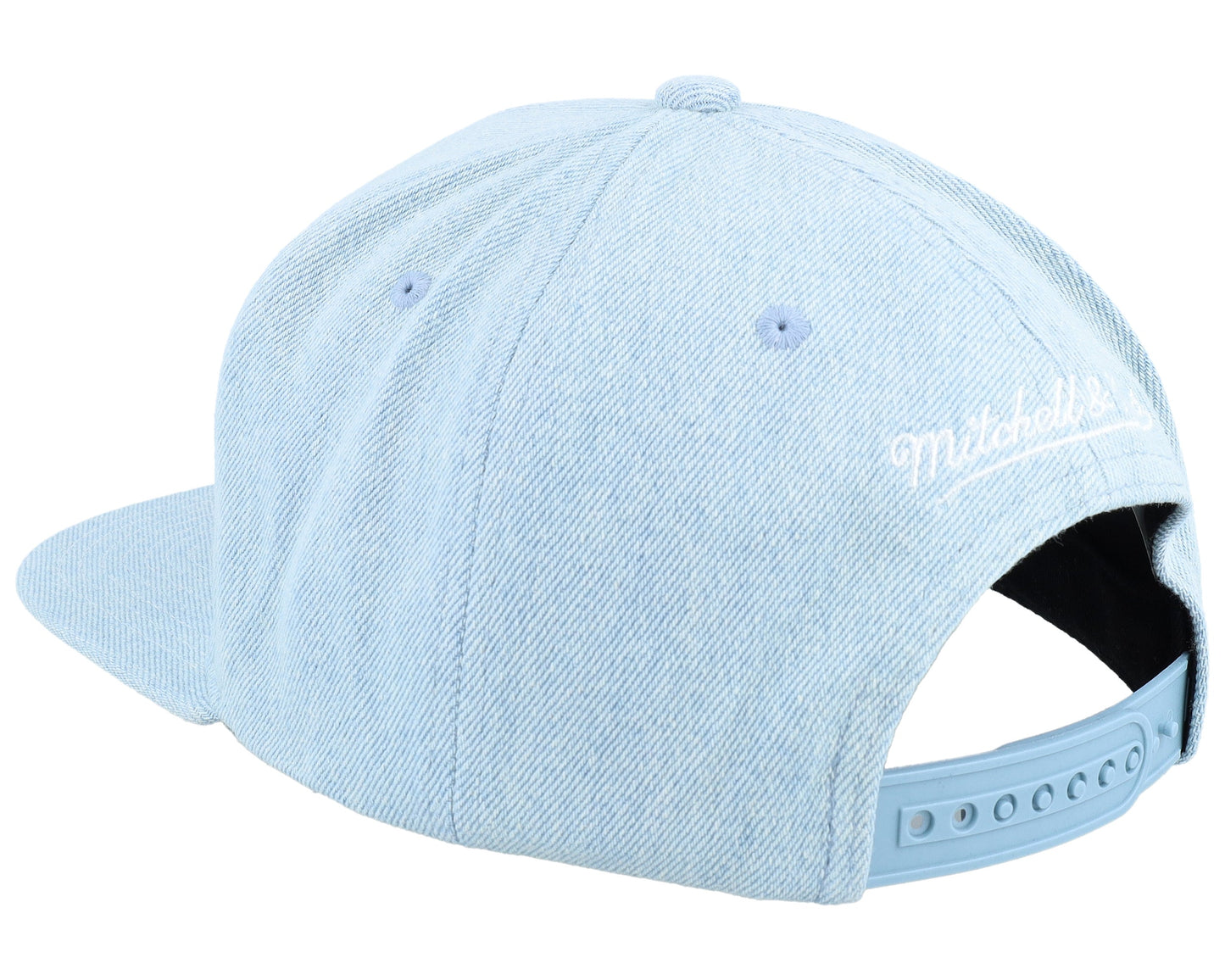 Men's Mitchell & Ness NBA Denim Stitcher Snapback Lakers