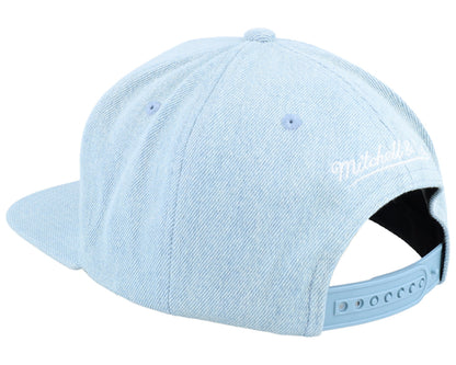 Mitchell & Ness Men's NBA Denim Stitcher Snapback Lakers Snapback Caps