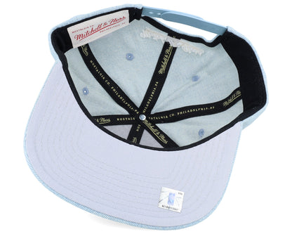 Mitchell & Ness Men's NBA Denim Stitcher Snapback Lakers Snapback Caps
