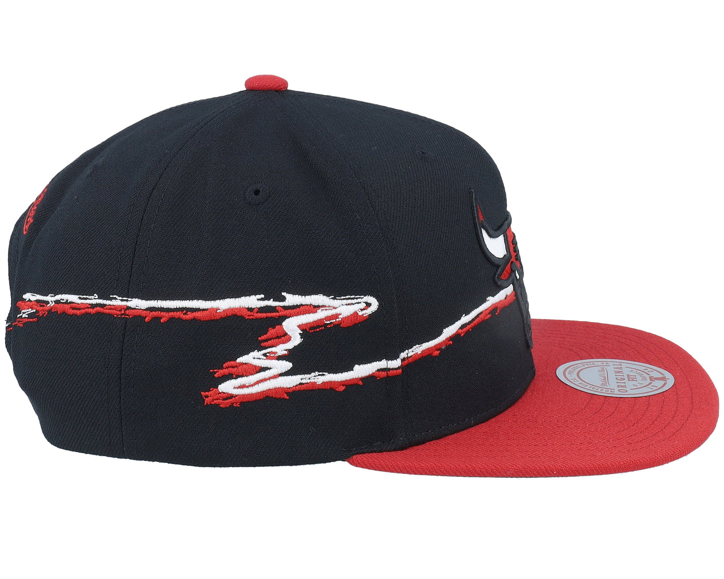 Men's Mitchell & Ness NBA Life Line Snapback Bulls