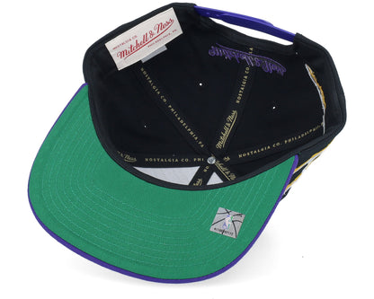 Mitchell & Ness Men's NBA Life Line Snapback Lakers Snapback Caps