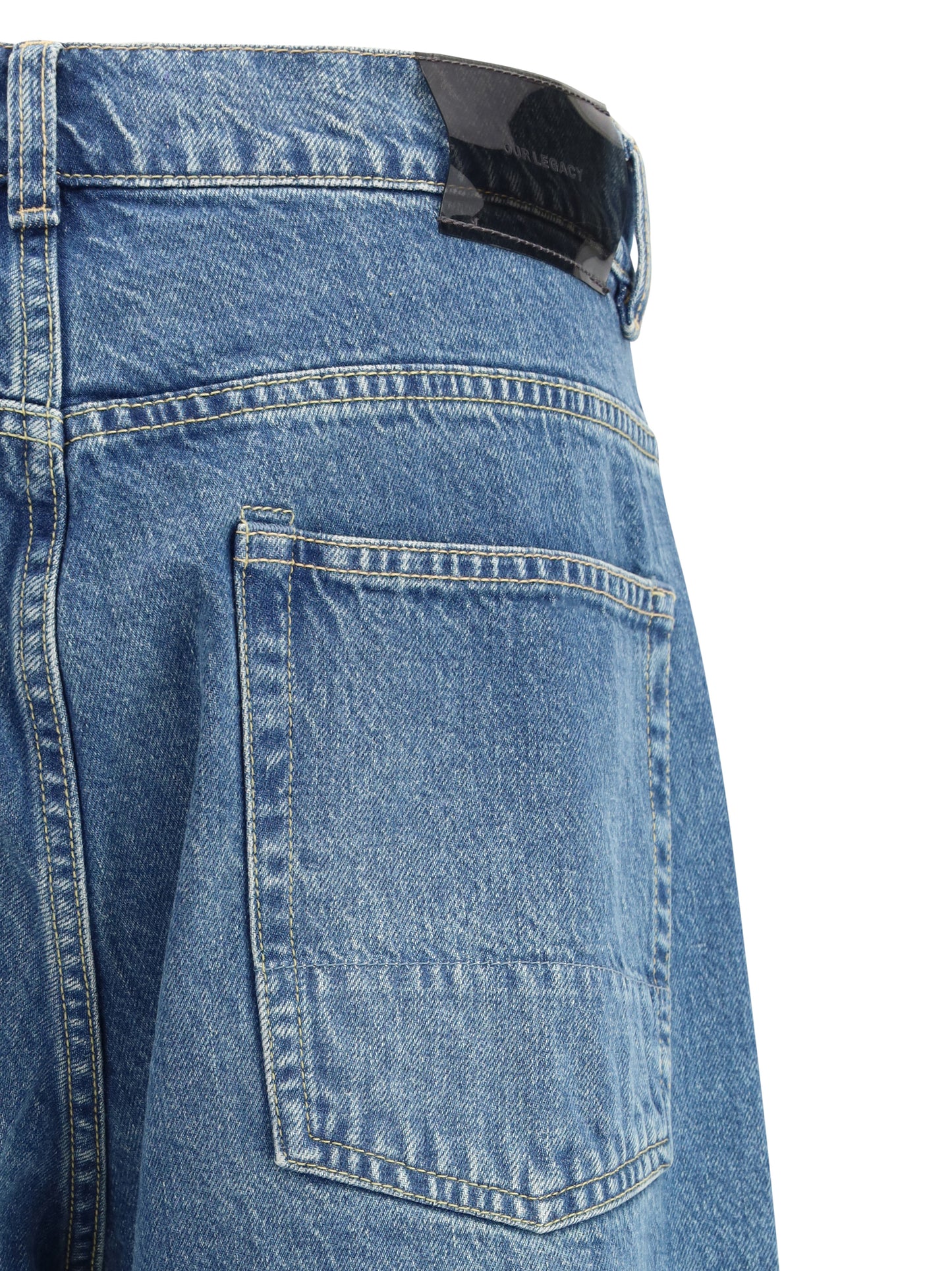 Jeans Third Cut Blue Tech