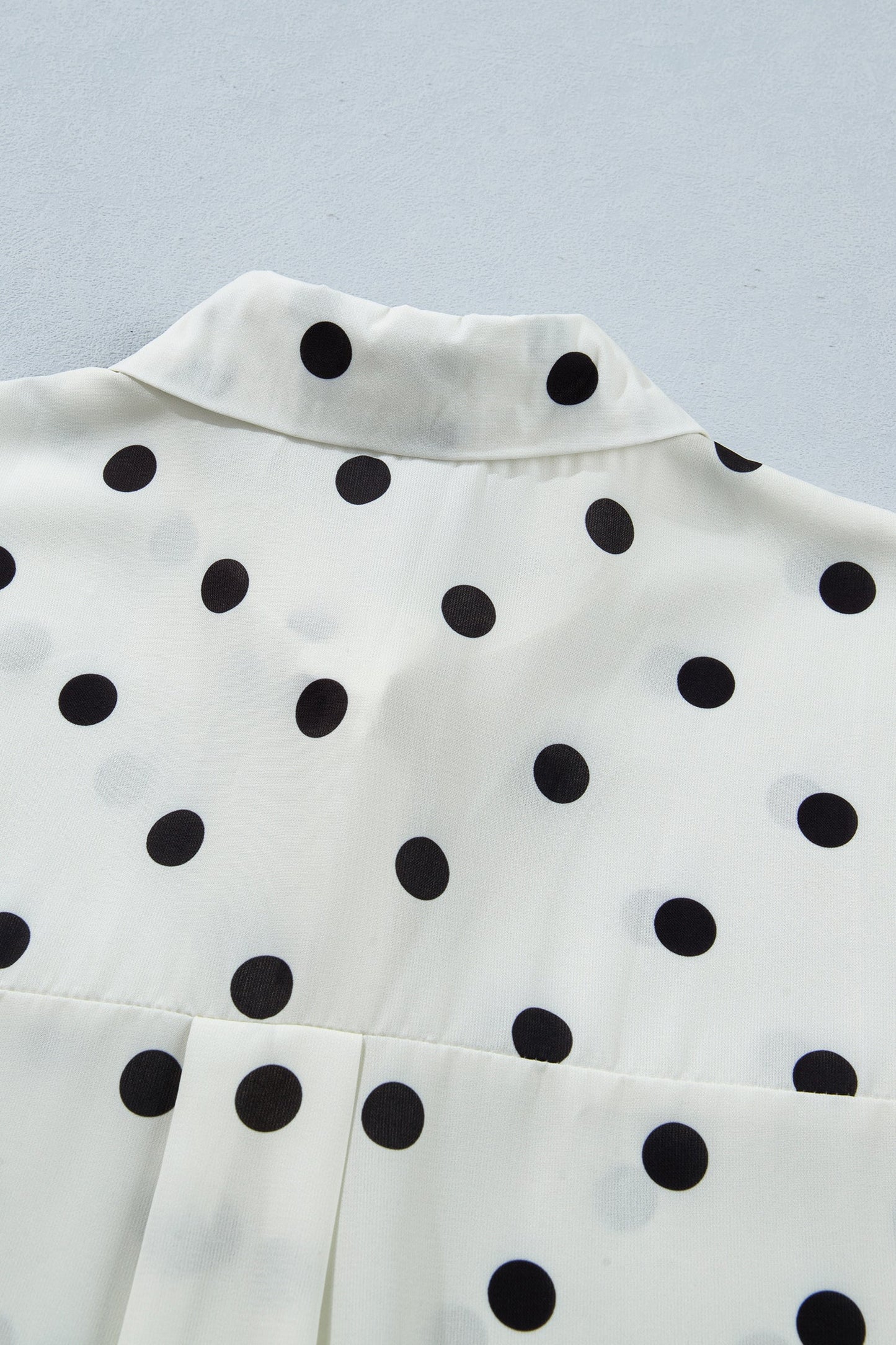 Threaded Pear Taylor Print Loose Dolman Shirt