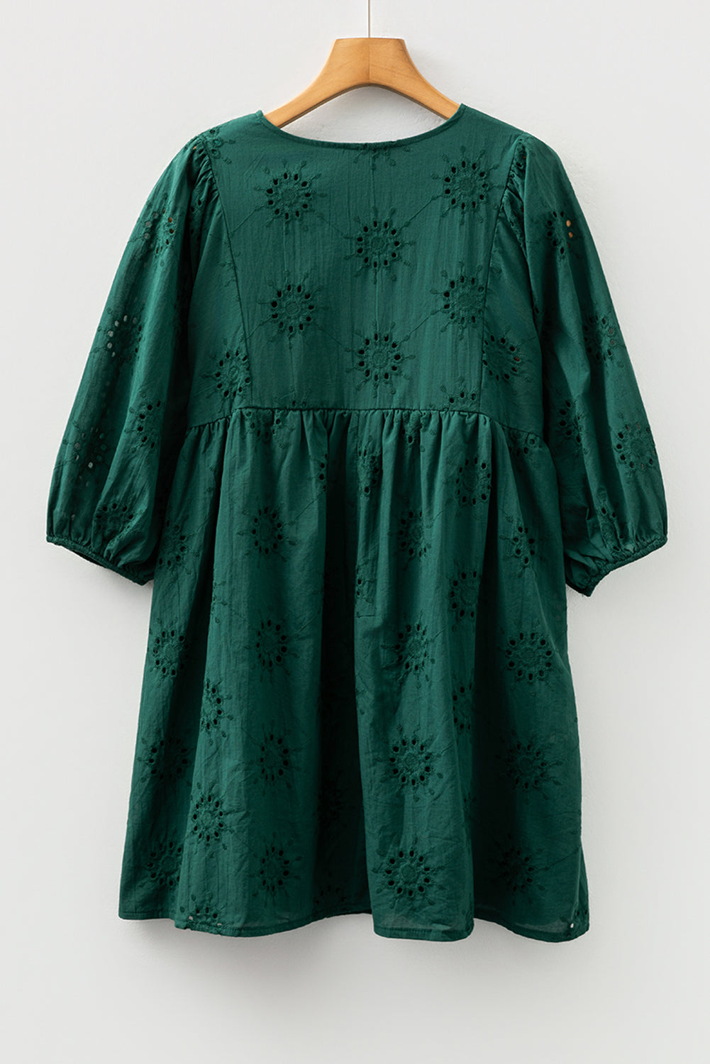 Threaded Pear Beth Sleeve Swing Mini Dress