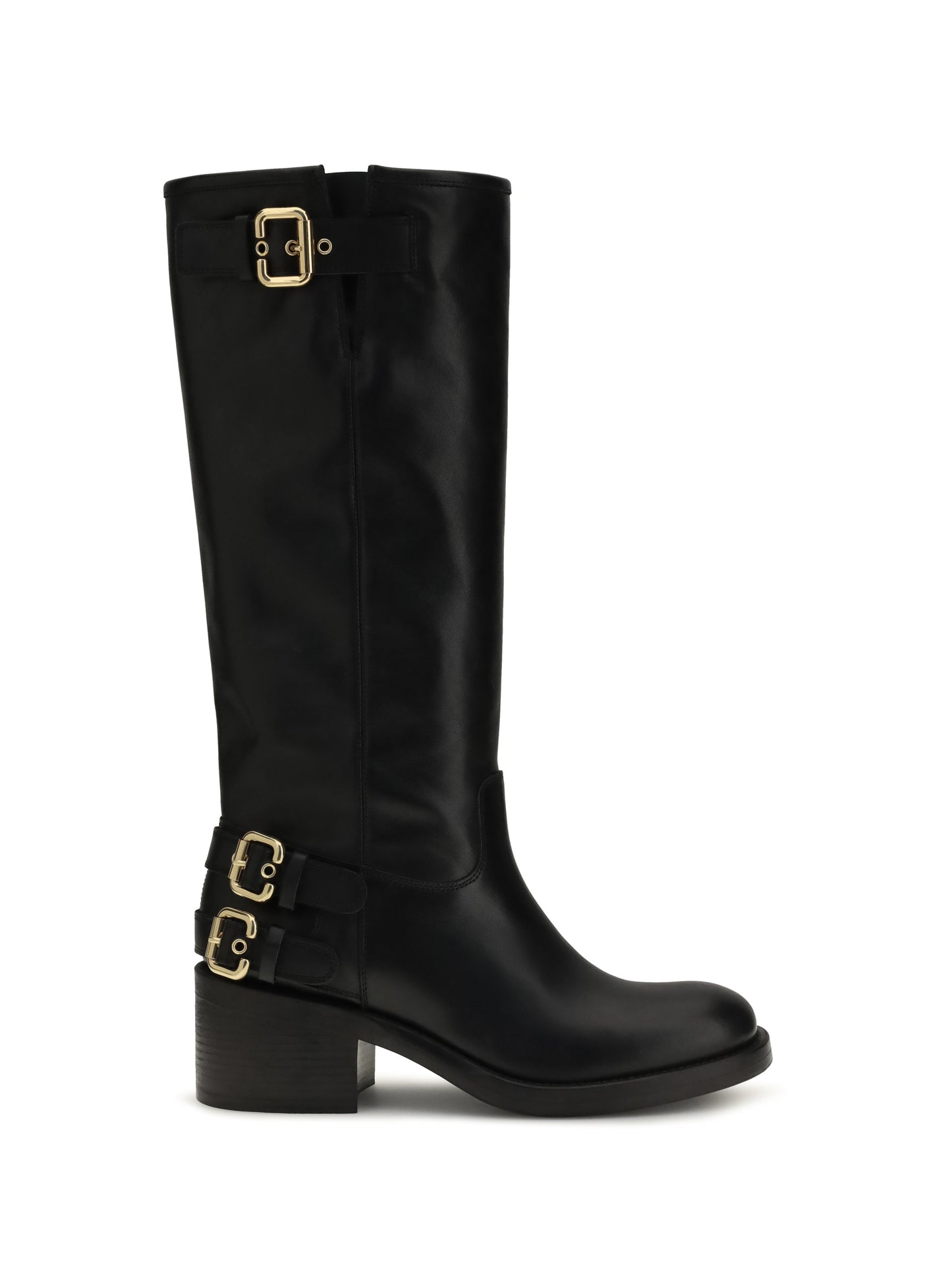 Boots Dakota Black Calfskin