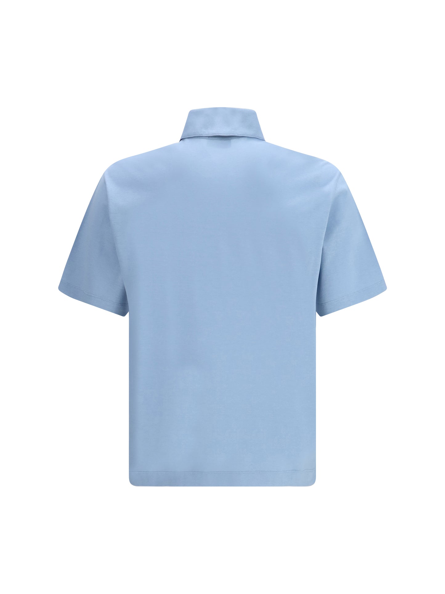 Polo Shirt Washed Denim
