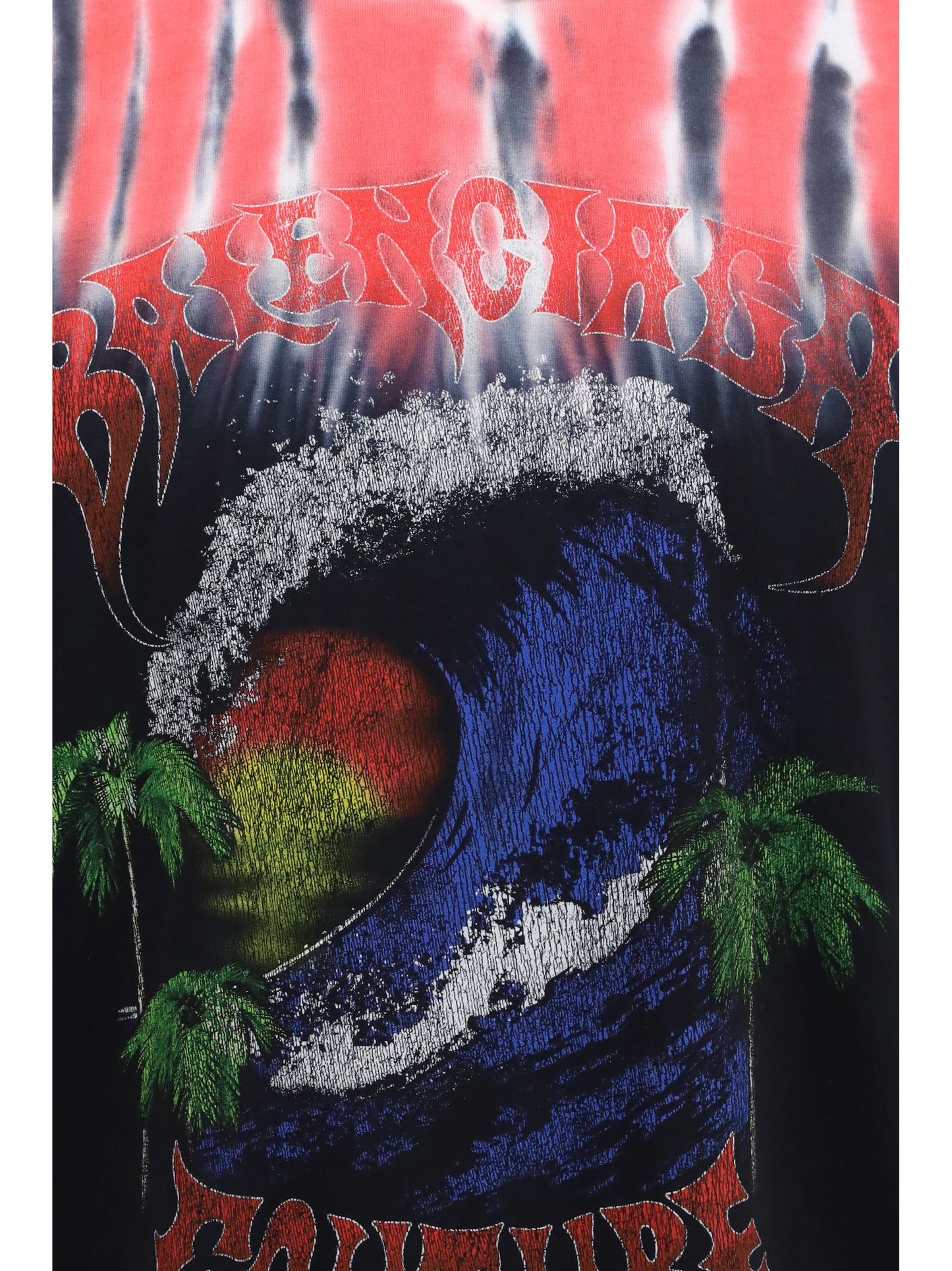 T-Shirt Extreme Tie Dye Black