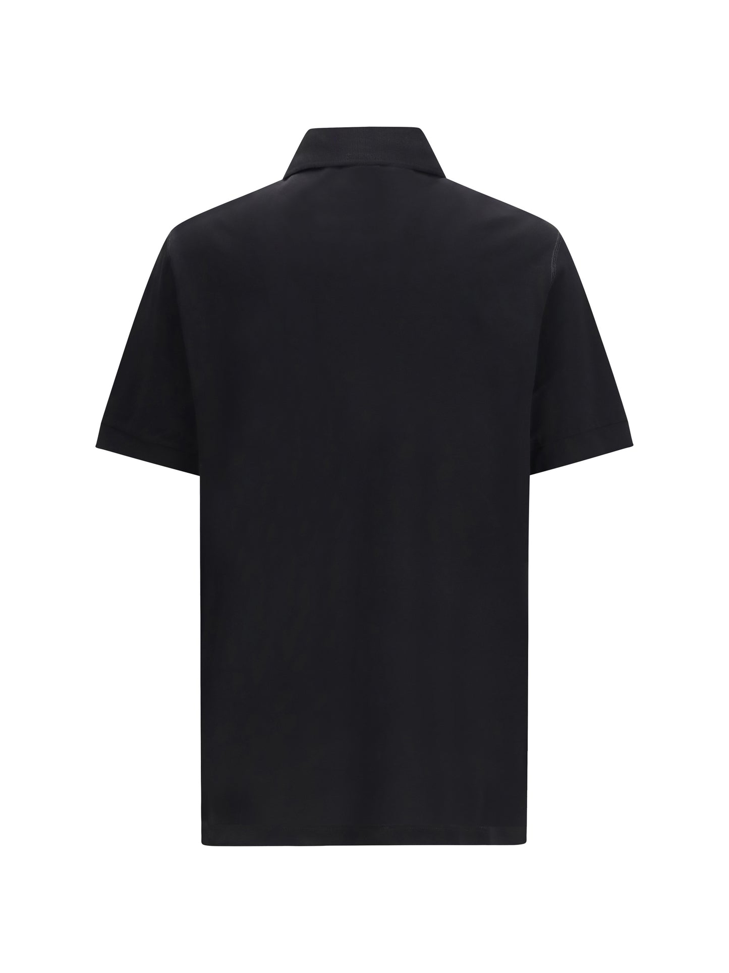 Polo Shirt Cotton Piqué Black