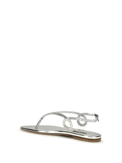 Sandals Josephine Silver