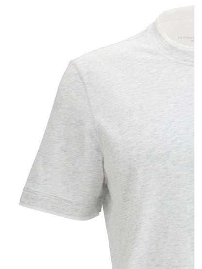 Cotton T-Shirt Pearl/Optical White