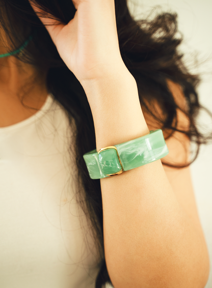 SAGE Acrylic Bracelet