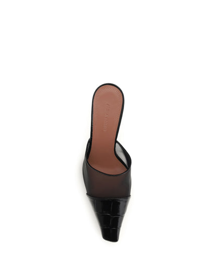 Mules Jamie Mesh Black