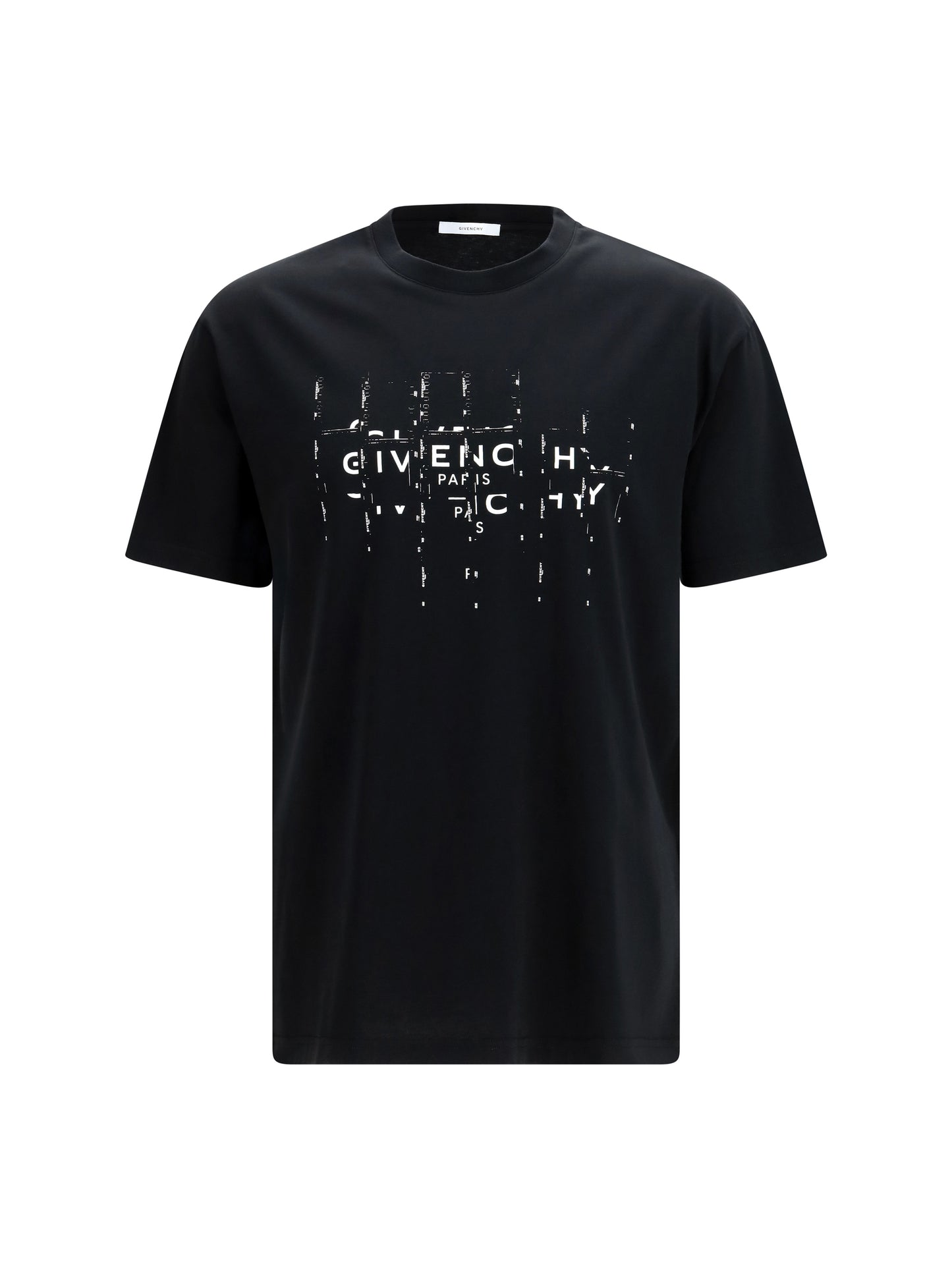 T-Shirt Photographic Negative Cotton Black
