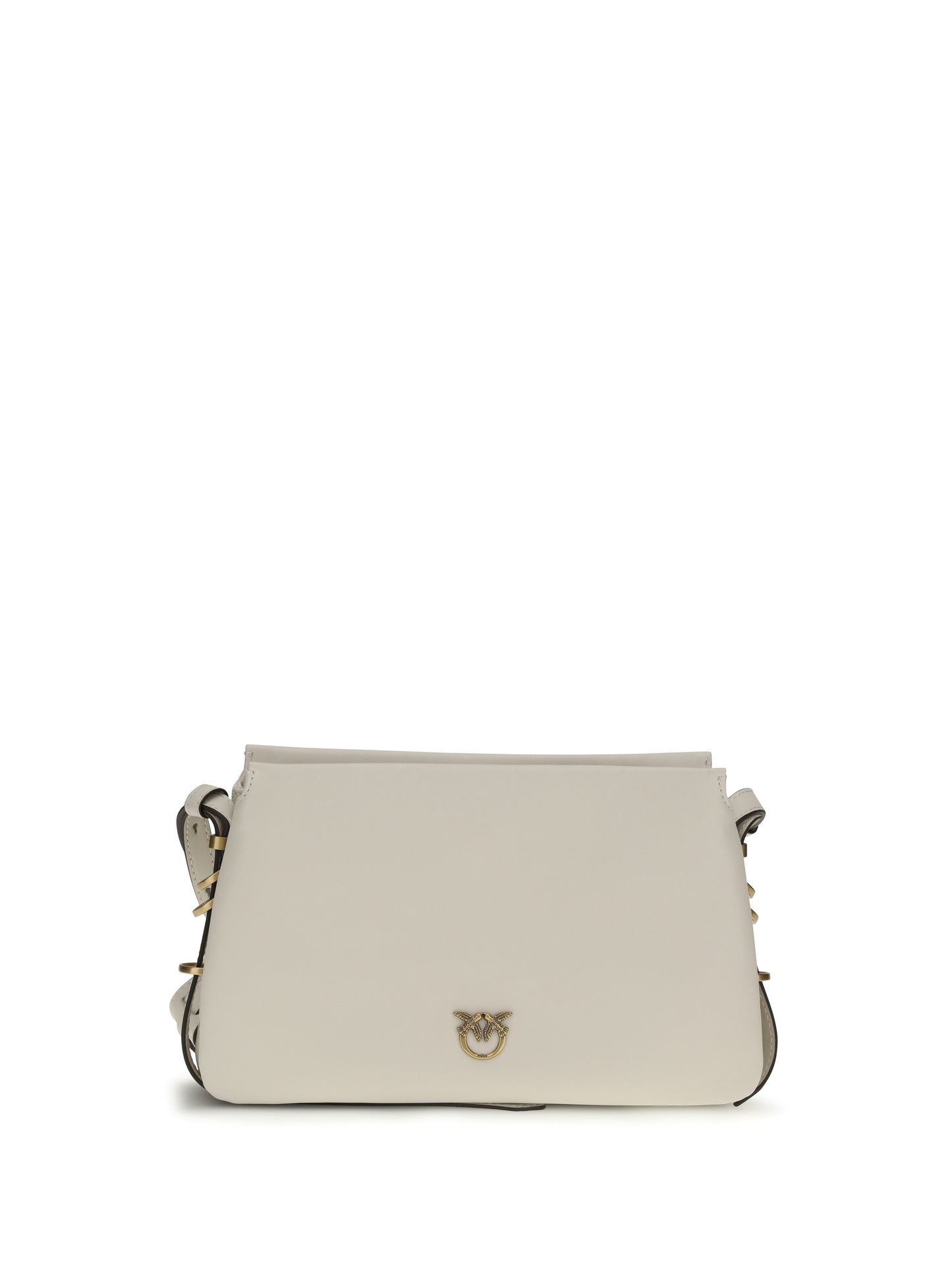 Shoulder Bag One Two Three Mini White/Antique Gold
