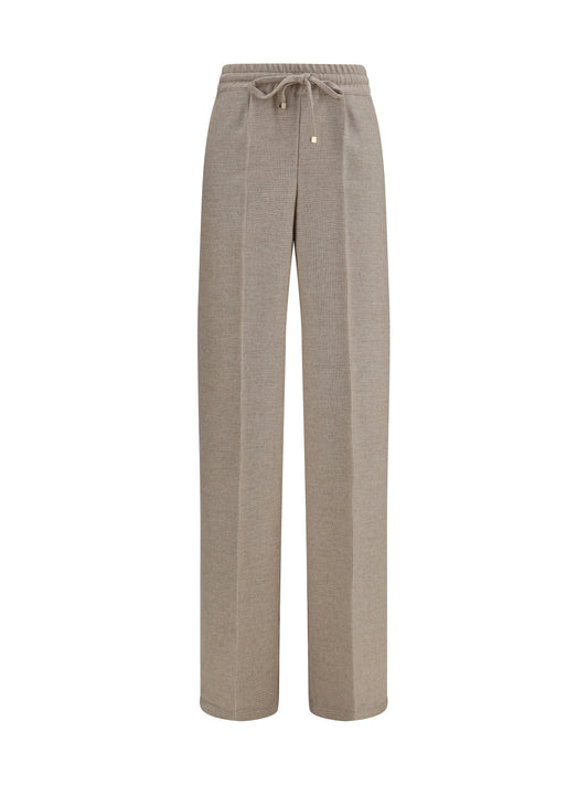 Cashmere Drawstring Pants Taupe