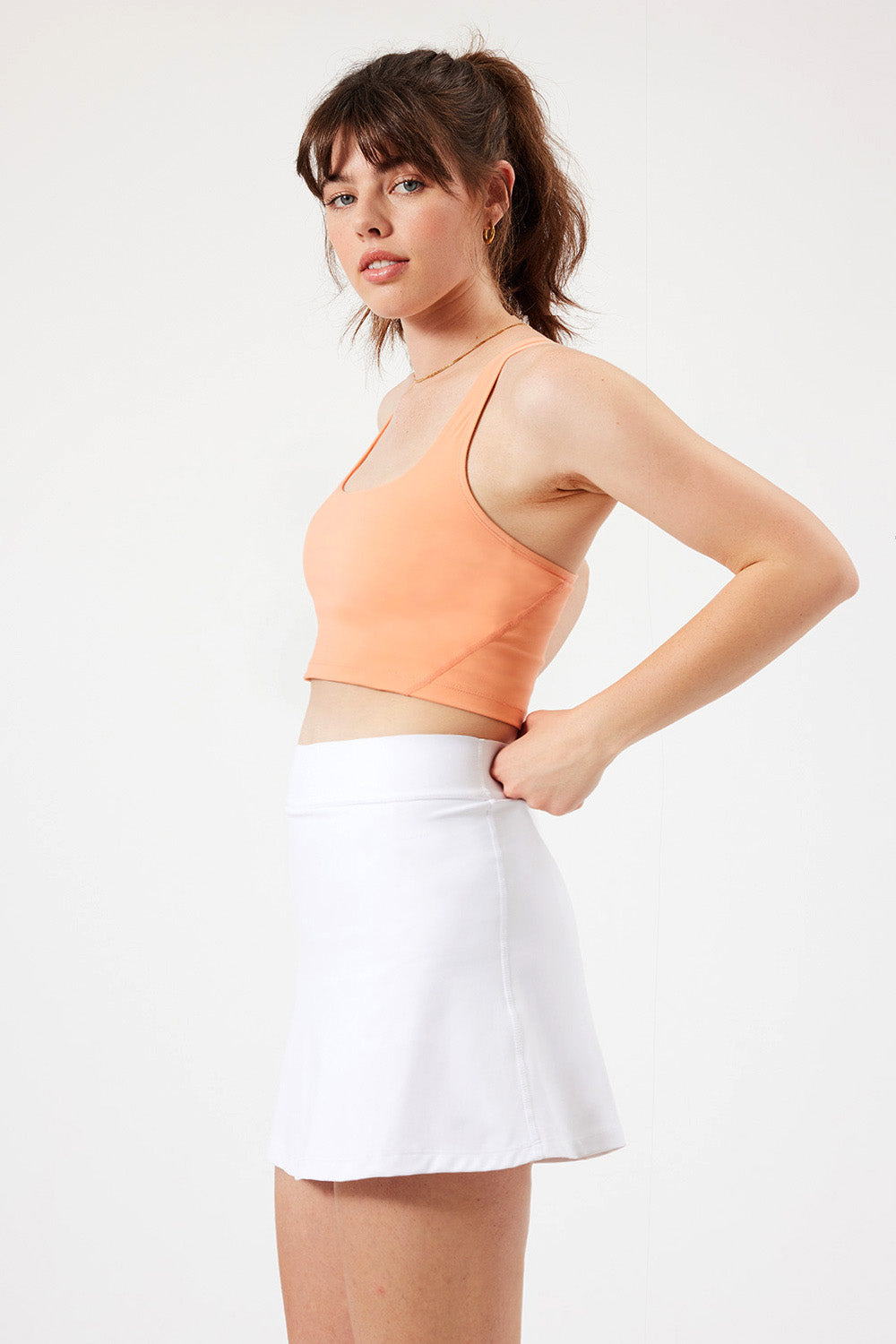 Evelyn skort white by Cream Yoga