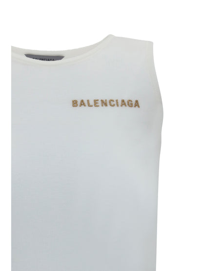 Logo Tank Top White