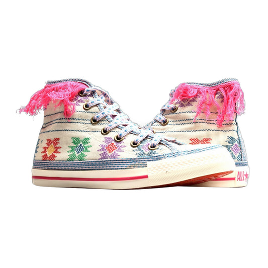 Converse Chuck Taylor All Star Pinotepa Hi Sneakers — Parchment/Multi