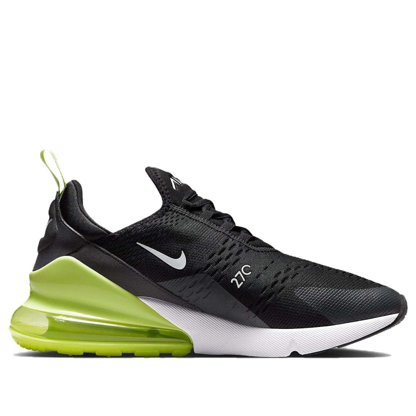 [ah8050-703] Mens Nike Air Max 270 'light Lemon Twist Black'