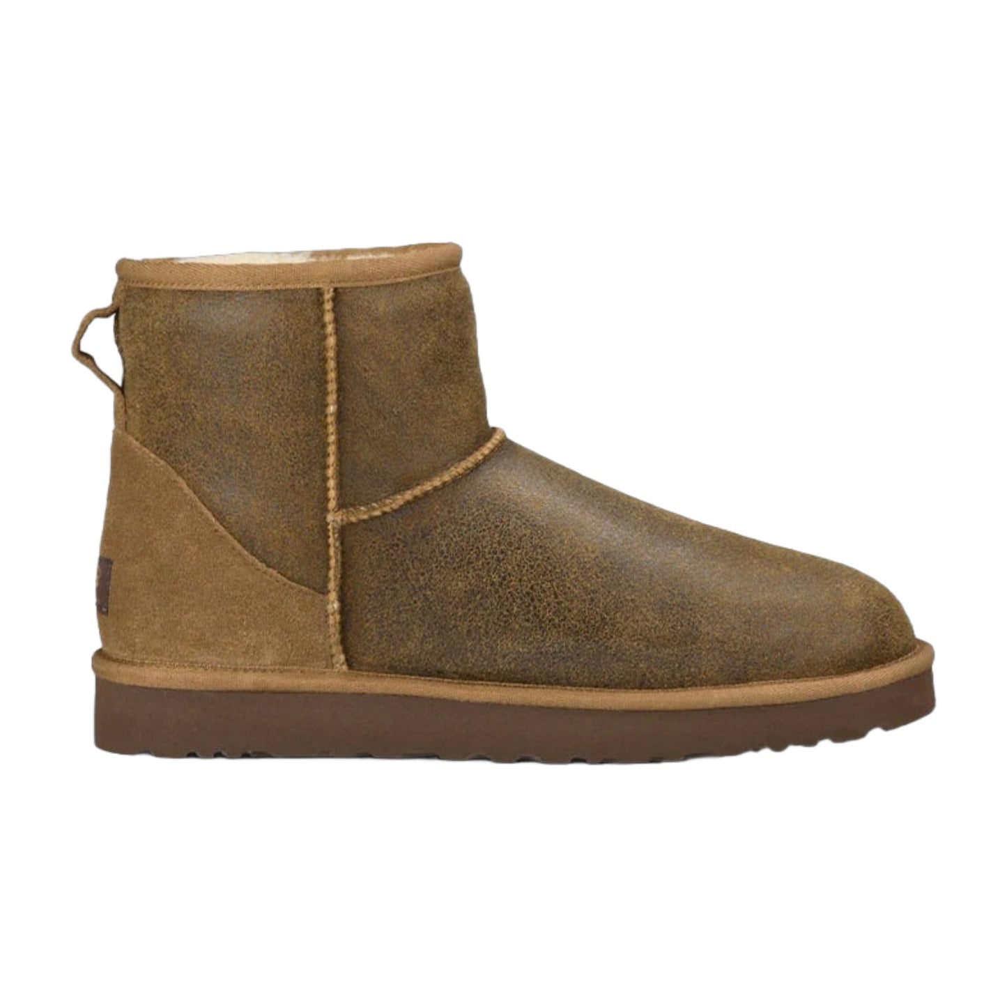 [1007307-bjce] Mens Ugg Classic Mini Bomber Fleece Lined 'chestnut' - Bomber Jacket/chestnut