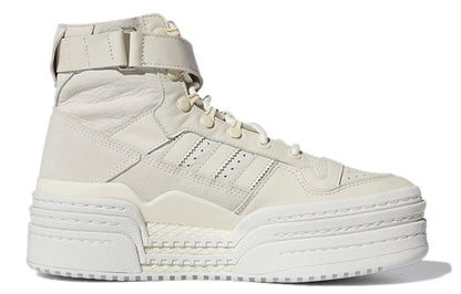 adidas Women's Triple Platforum Hi 'Off-White' Sneakers