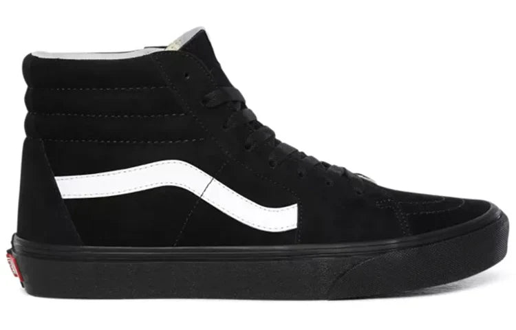 [vn0a4bv618l] Mens Vans Ua Sk8-hi (pig Suede) - Black