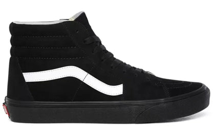[vn0a4bv618l] Mens Vans Ua Sk8-hi (pig Suede) - Black