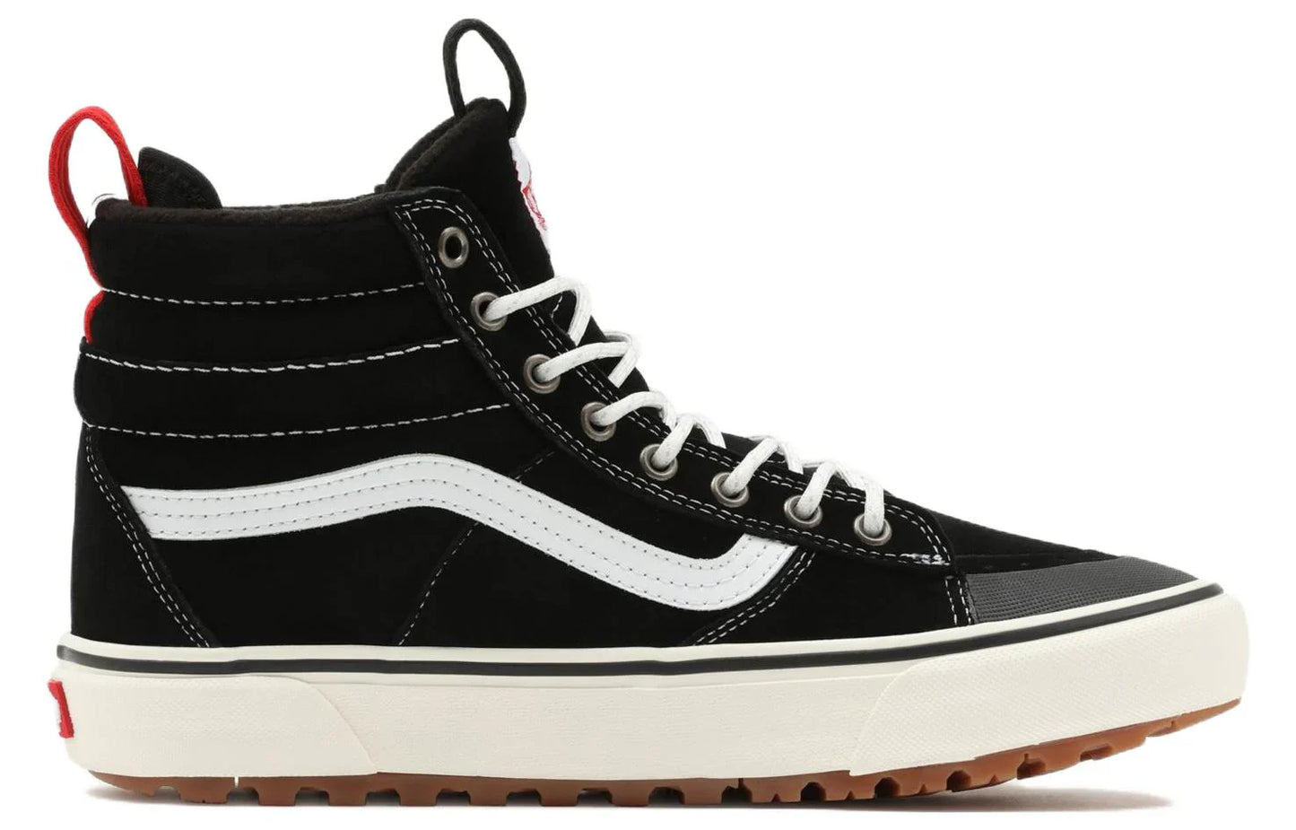 [vn0007nk6bt] Mens Vans Sk8-hi Mte-2 - Black/white