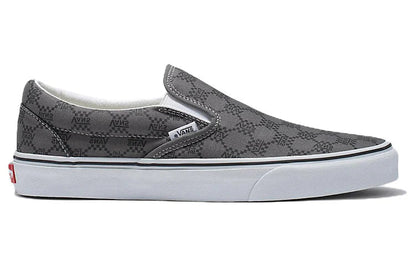 [vn0a7q5dpwt] Mens Vans Classic Slip-on - Monogram Pewter