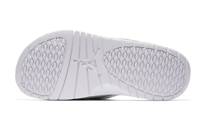Air Jordan Men's Hydro 13 Retro Slide 'White Metallic Silver' - 684915-100