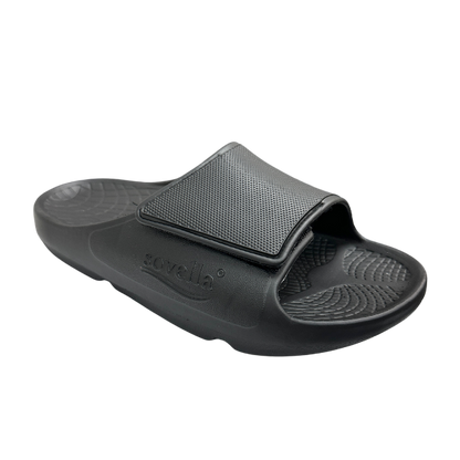 Sovella Active Recovery Sandals Men's PF Velcro Slide Black