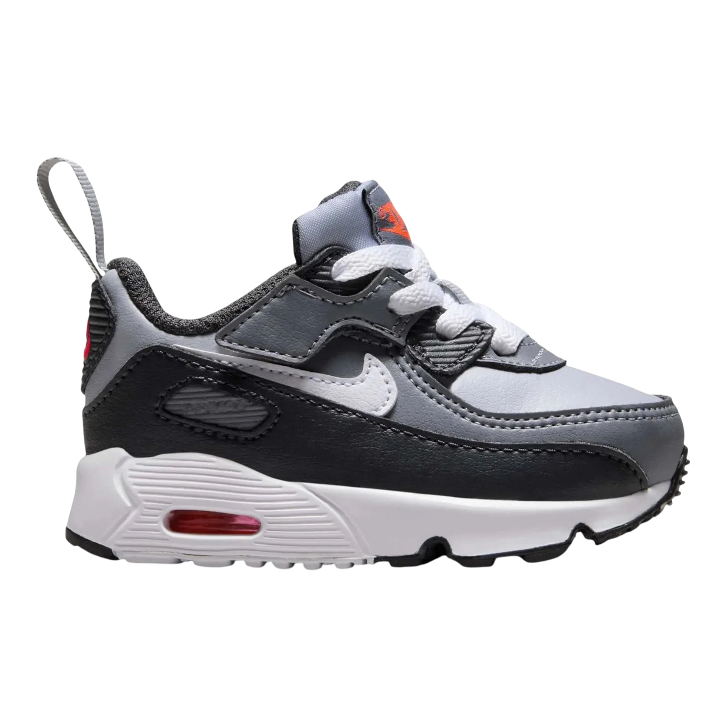 Nike Air Max 90 EasyOn Toddler (TD) Sneakers — Wolf Grey Low-Top