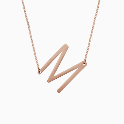 Mint & Lily Statement Initial Necklace