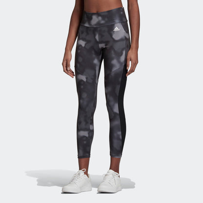 adidas Women's Designed To Move Allover Print 7/8 Leggings