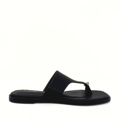 Cece Thong Sandals - Black