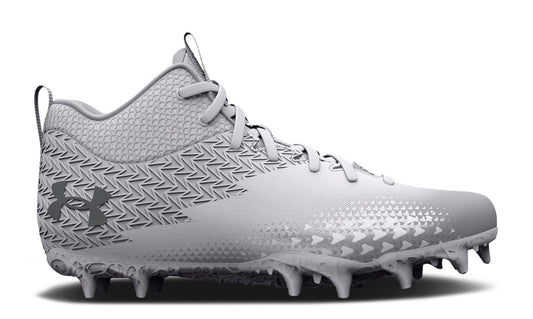 Grade School Under Armour Spotlight Select 3 Mc Gs 'White Metallic Silver'